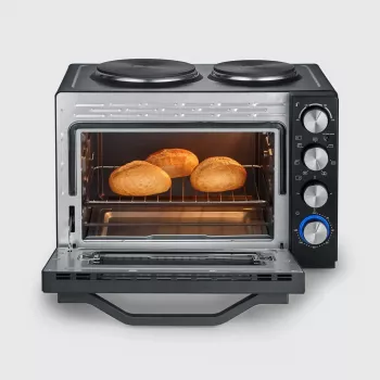 Severin TO 2073 XXL miniuuni 60 L 2 200 W musta grilli