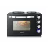 Severin TO 2073 XXL miniuuni 60 L 2 200 W musta grilli