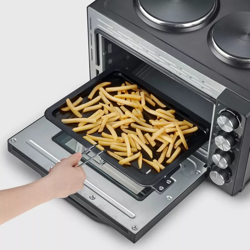 Severin TO 2073 XXL miniuuni 60 L 2 200 W musta grilli