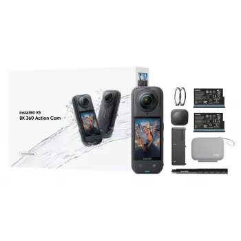 Insta360 X5 Bundle toimintakamera 72 MP 8K Ultra HD 360°