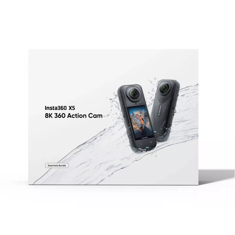Insta360 X5 Bundle toimintakamera 72 MP 8K Ultra HD 360°