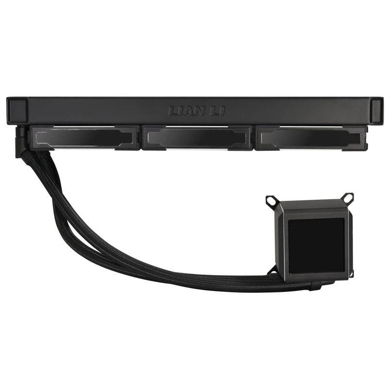 Nestekylmäasennussarja Lian Li GALAHAD II LCD SL-INF 36 cm musta