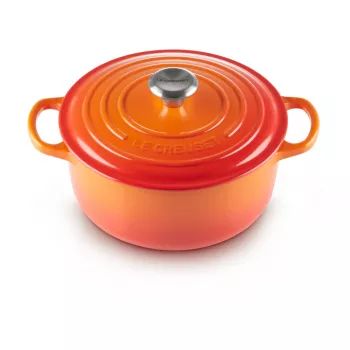 Le Creuset Signature -pata 22 cm punainen