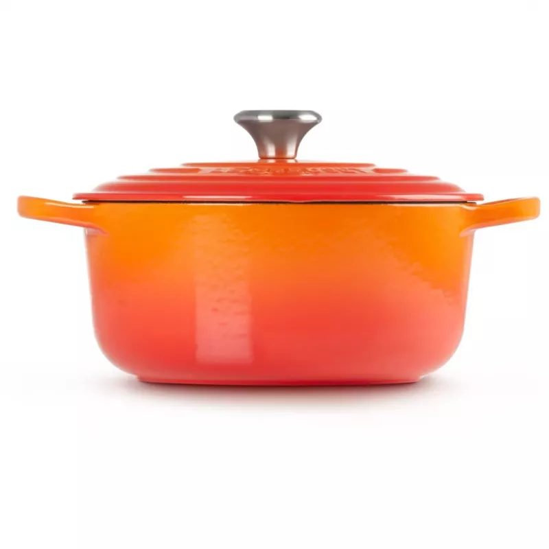 Le Creuset Signature -pata 22 cm punainen