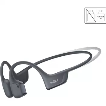 SHOKZ OpenRun Pro 2 Mini kuulokemikrofoni langaton korvakoukku urheilu Bluetooth musta