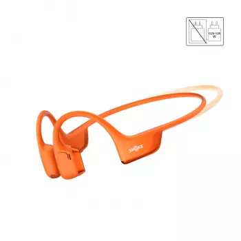 SHOKZ OpenRun Pro 2 Mini kuulokemikrofoni langaton korvakoukku urheilu Bluetooth oranssi