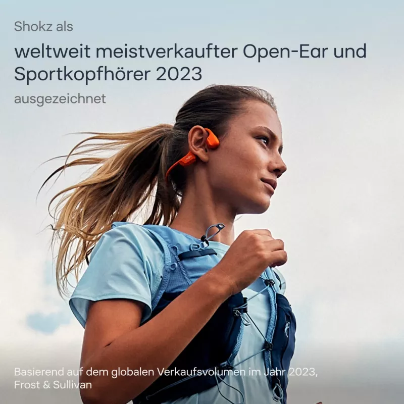 SHOKZ OpenRun Pro 2 Mini kuulokemikrofoni langaton korvakoukku urheilu Bluetooth oranssi