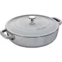 Syvä paistinpannu kannella STAUB 28 cm 40511-470-0