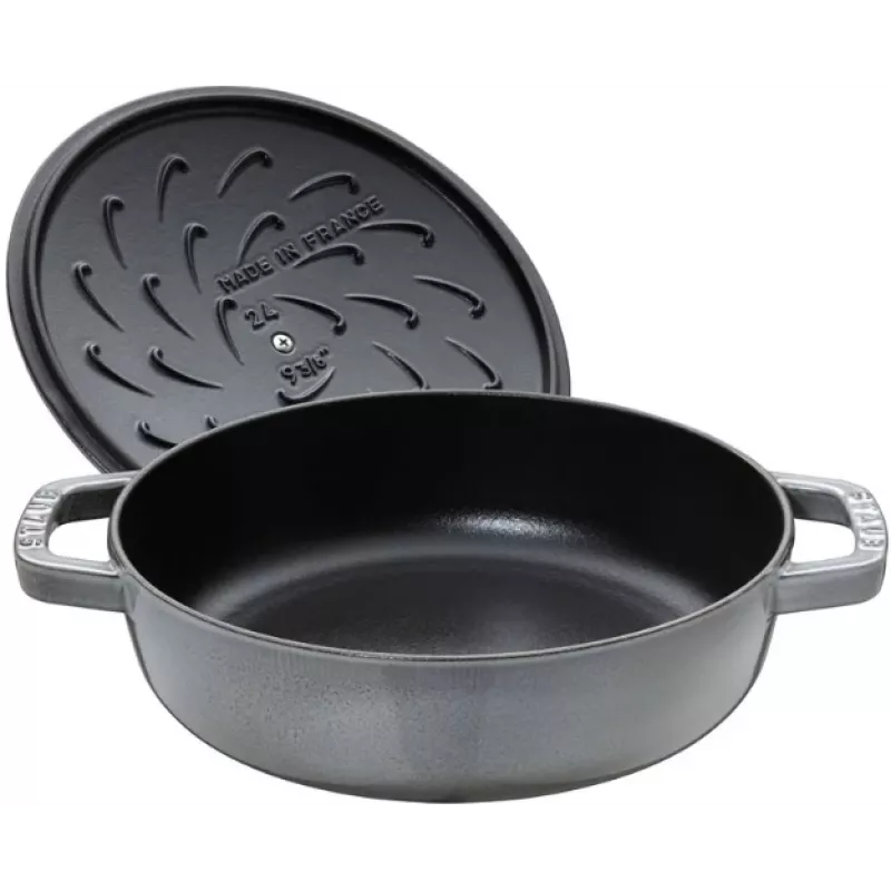 Syvä paistinpannu kannella STAUB 28 cm 40511-470-0