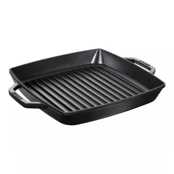 Grillipannu Staub 40511-683-0 suorakaiteen muotoinen musta 348x280x43 mm
