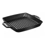 Grillipannu Staub 40511-683-0 suorakaiteen muotoinen musta 348x280x43 mm