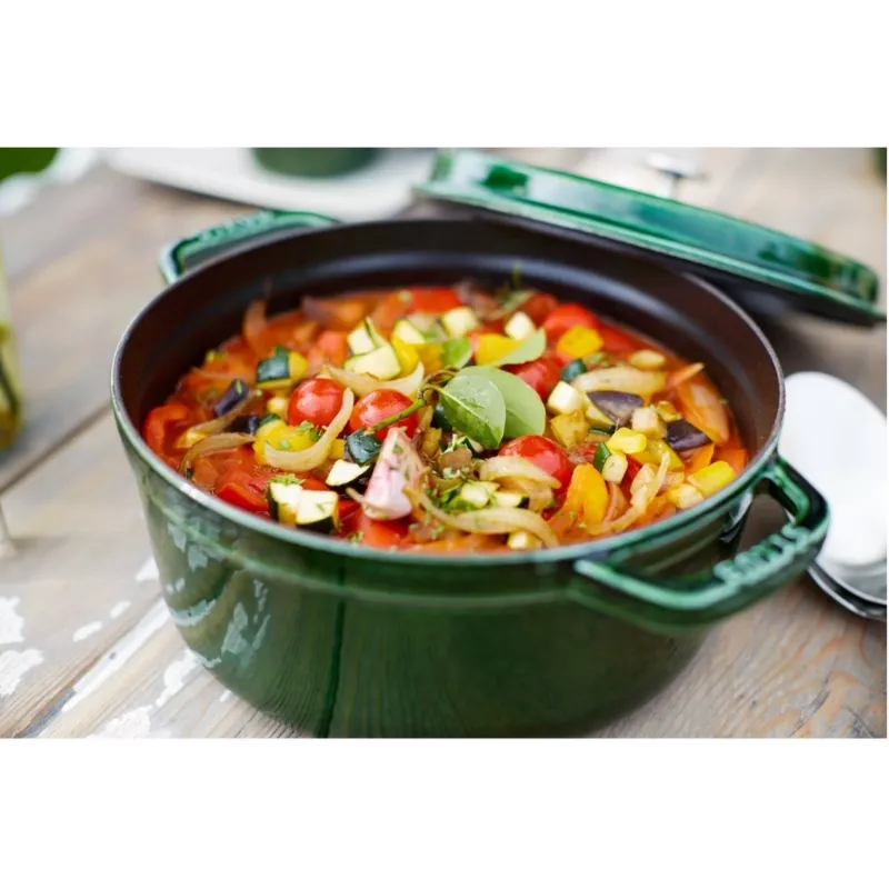 Staub 40503-109-0 silikoninen leivontasivellin musta, puu