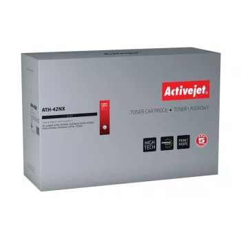 Värikasetti ActiveJet ATH-42NX yhteensopiva HP 42X Q5942X kanssa, musta, 20 000 sivua, yksittäispakkaus