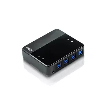 ATEN US434 4x4 USB 3.2 Gen1 oheislaitteiden jakokytkin