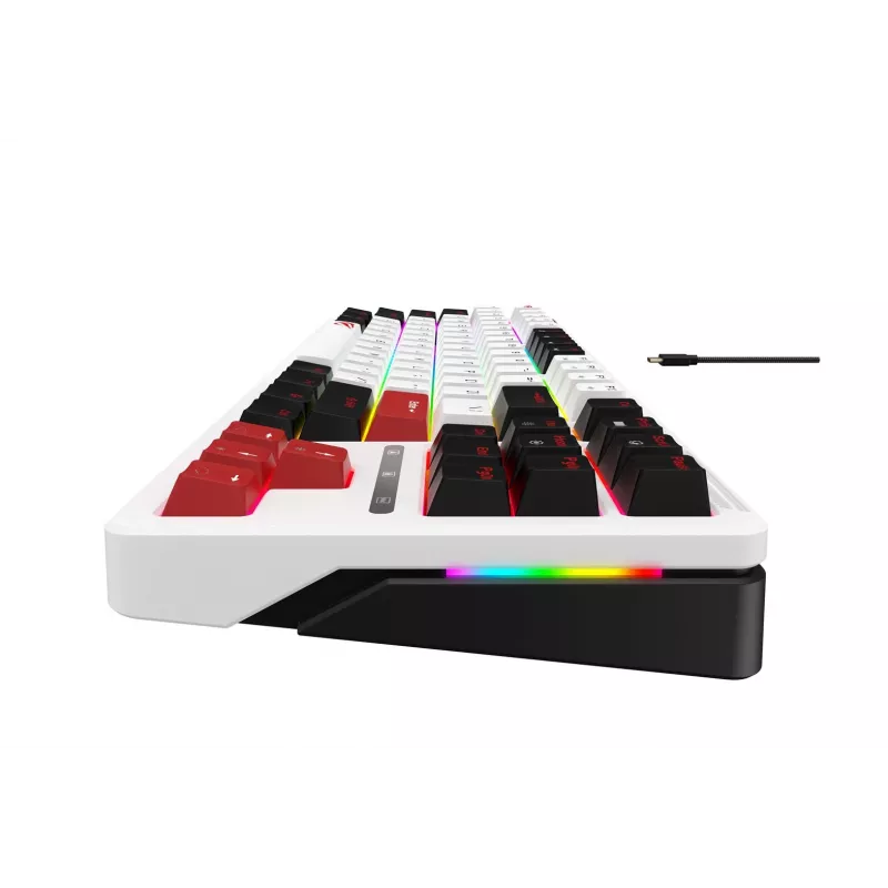 Havit KB902L pelinäppäimistö 80 % johdollinen USB QWERTY 88 näppäintä RGB LED