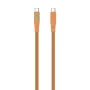 Havit CB6254 USB Type-C - USB Type-C latauskaapeli 1 m oranssi
