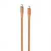 Havit CB6254 USB Type-C - USB Type-C latauskaapeli 1 m oranssi