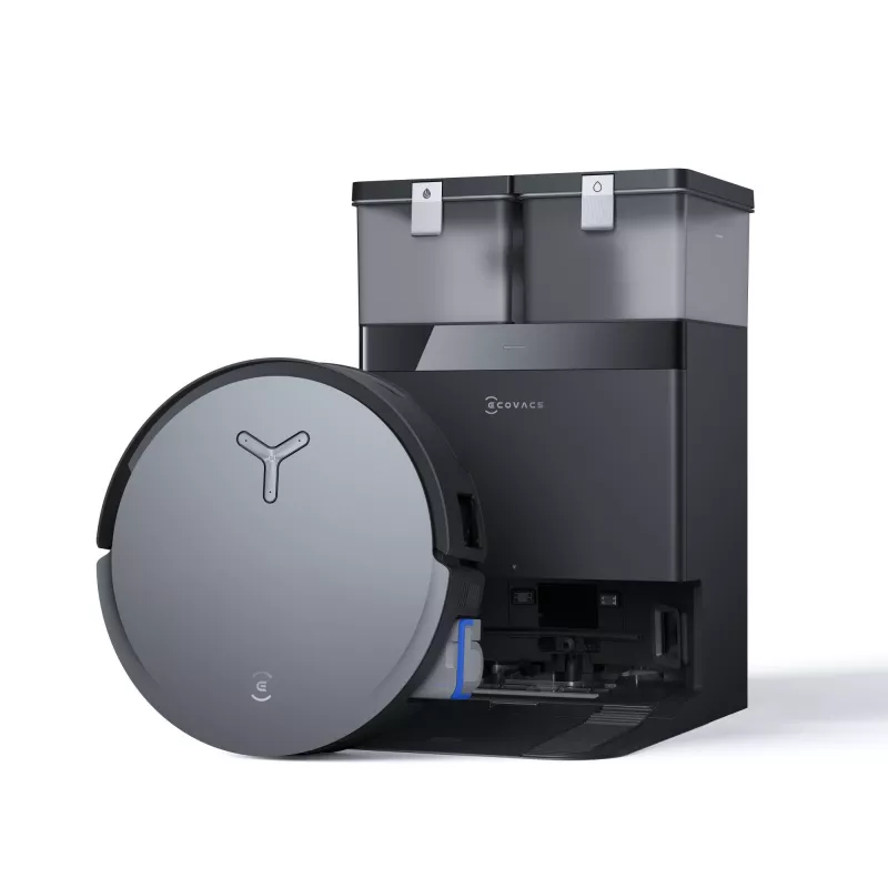 Ecovacs Deebot X8 Omni robottipölynimuri tukiasemalla, valkoinen