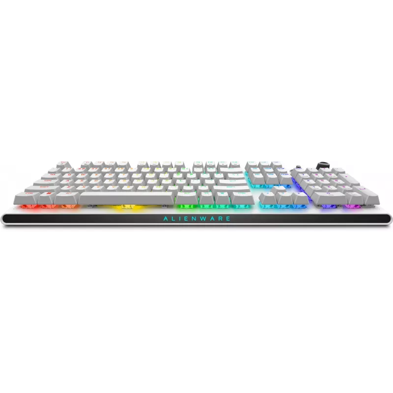 Dell | Alienware Tri-Mode AW920K | langaton pelinäppäimistö | langaton | RGB LED-valaistus | US | Bluetooth | Lunar Light | numeronäppäimistö | CHERRY MX Red | langaton yhteys
