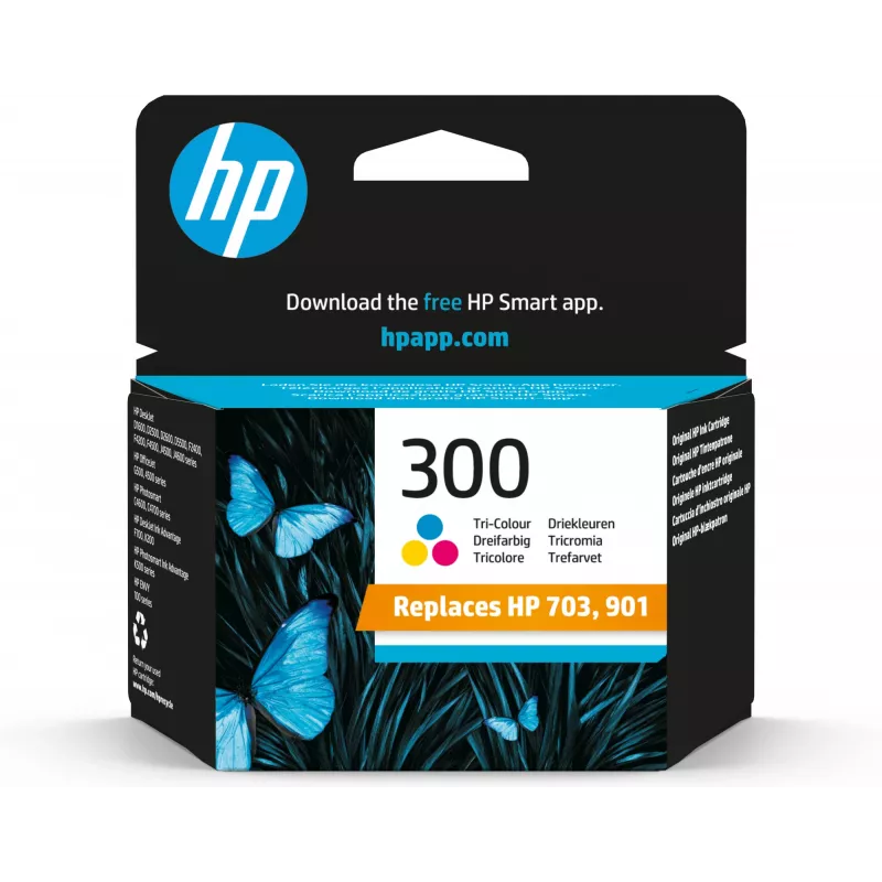 HP 300 mustepatruuna väri Vivera 4ml Deskjet D2560 F4280 All-in-One (ML)