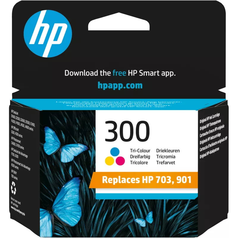 HP 300 mustepatruuna väri Vivera 4ml Deskjet D2560 F4280 All-in-One (ML)