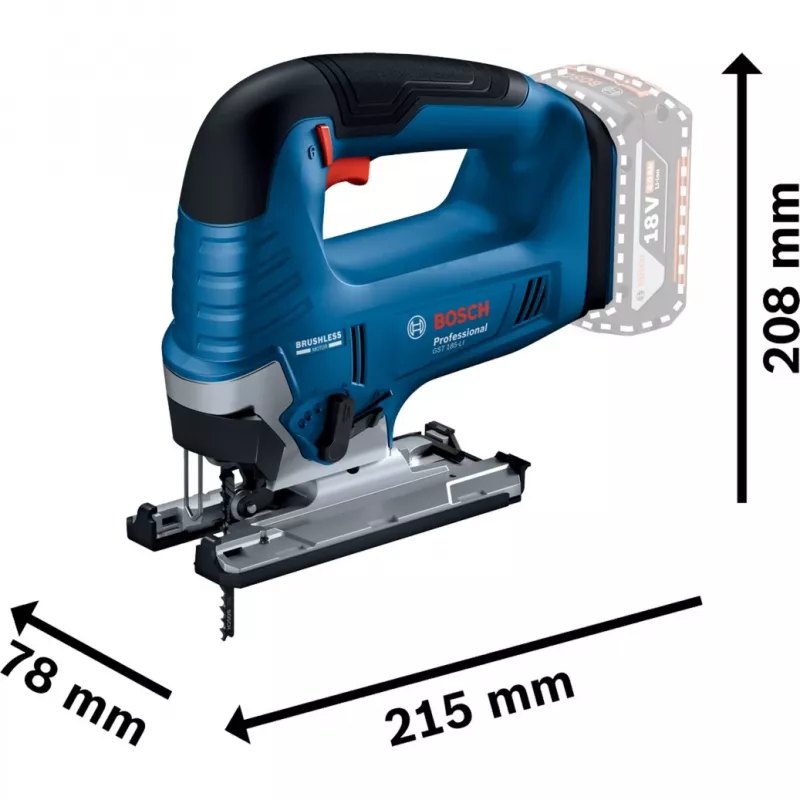 Pistosaha Bosch GST 18V-125 B Professional