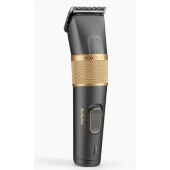 Hiustenleikkuukone BaByliss E987E Gold Granite – ladattava Li-Ion-akku, 8 pituusastetta, 0,6 mm – 28 mm, vesitiivis