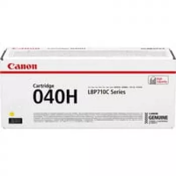 Värikasetti Canon 040 H 10000 sivua keltainen
