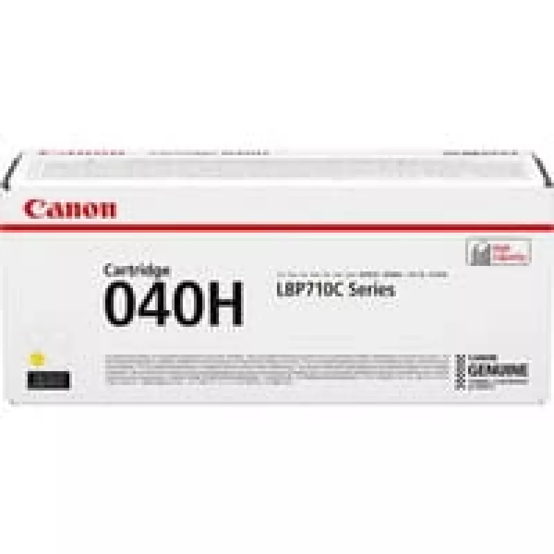 Värikasetti Canon 040 H 10000 sivua keltainen