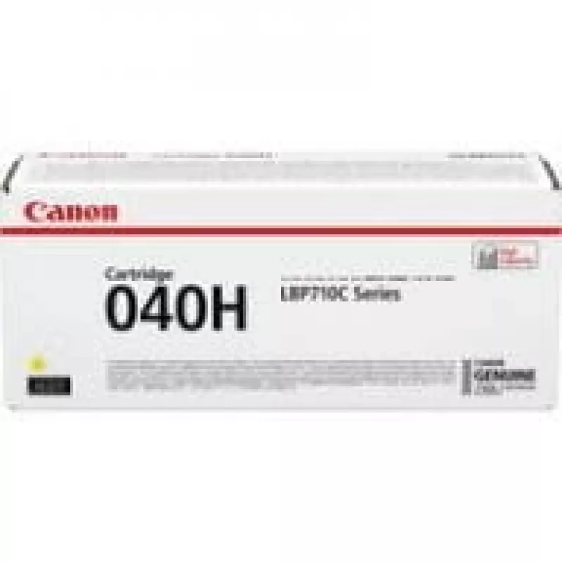Värikasetti Canon 040 H 10000 sivua keltainen