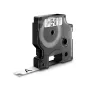 DYMO D1 nailon-tarranauha S0718050, 19 mm x 3,5 m, musta valkoisella
