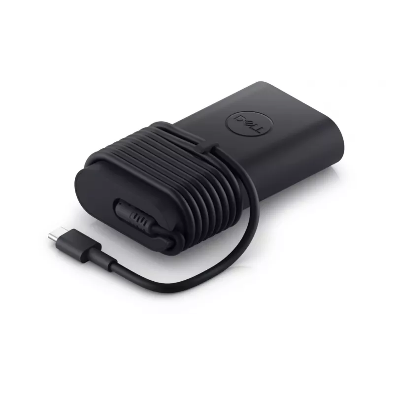 Virtalähde Dell TH5RJ 100W kannettaviin, tulo 100–240V, 1 m kaapeli, 0,33 kg, musta
