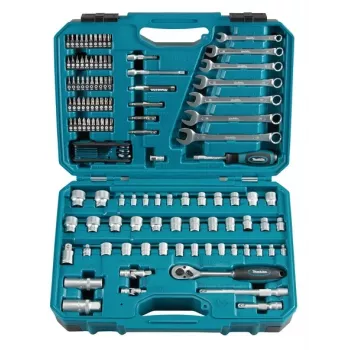 Makita E-06616 mekaanikon työkalusarja 120 työkalua