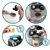 Espressokone KLEIN 9510 kompakti muotoilu, lapsiystävällinen leikkiespressokeitin