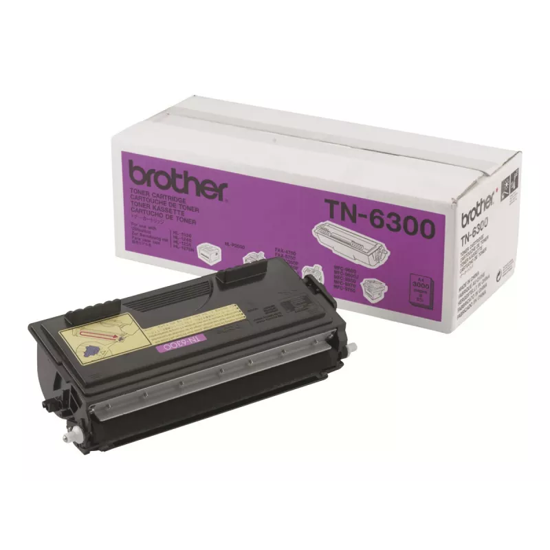 Brother TN-6300 väriainekasetti, musta, 3000 sivua