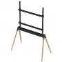 TV-tarvike lattajalusta 55-86/BLK/WOOD TVS-86F-01-BK Gembird