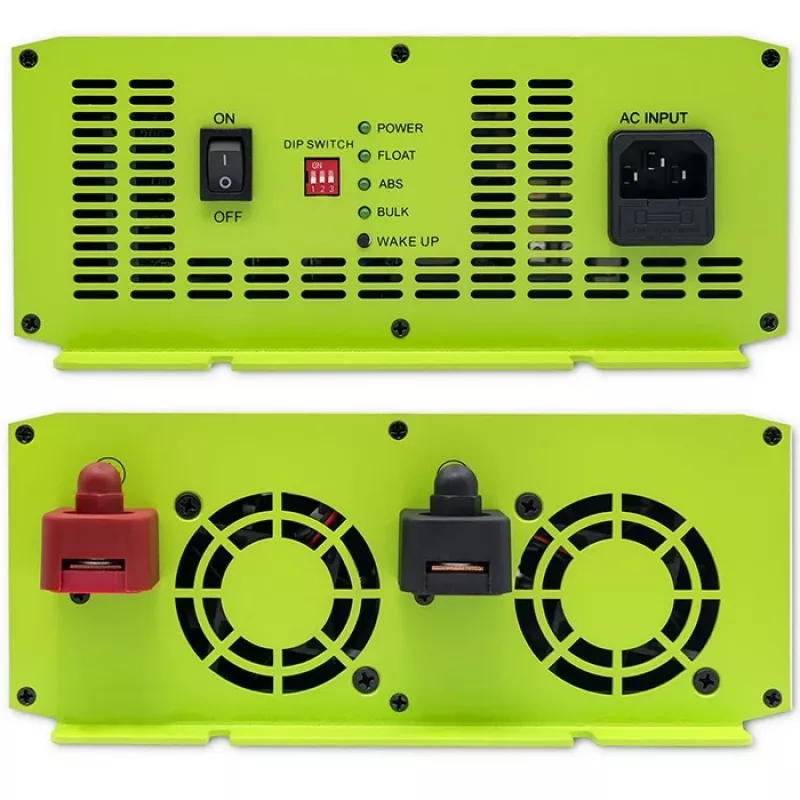 Akkulaturi QOLTEC 51916 60A 12V LiFePO4-, AGM-, GEL-, SLA-akuille