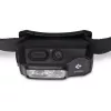 Black Diamond Storm 450 musta, punainen otsalamppu