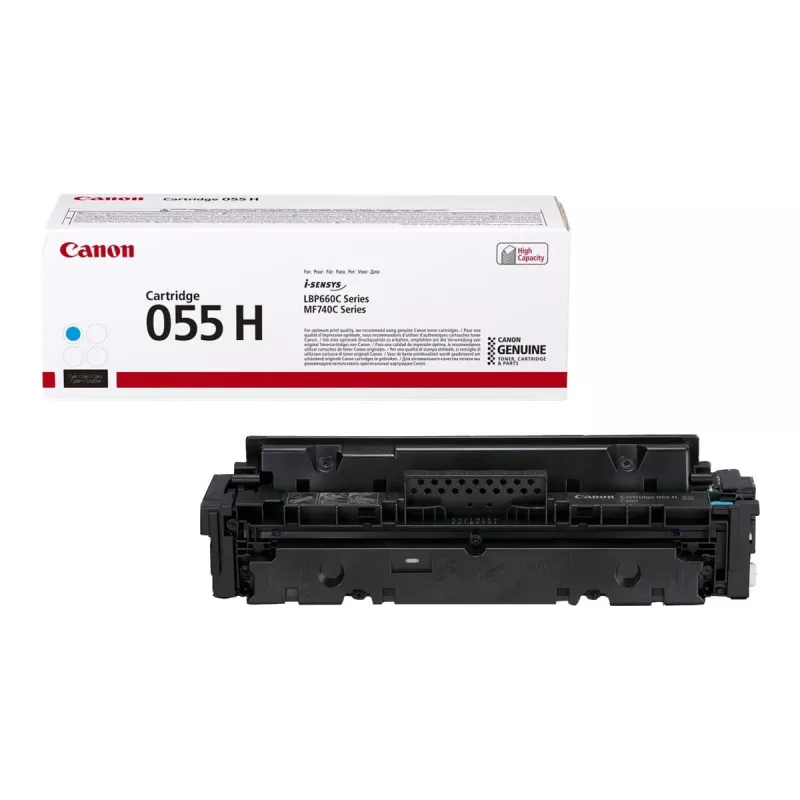 Canon 055H värikasetti 1 kpl alkuperäinen syaani