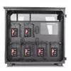 tietokonekotelo Thermaltake View 91 TG RGB Ultra Tower musta