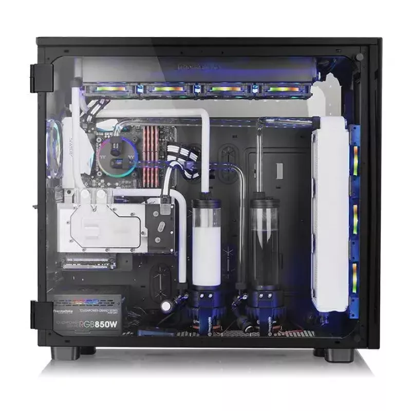 tietokonekotelo Thermaltake View 91 TG RGB Ultra Tower musta