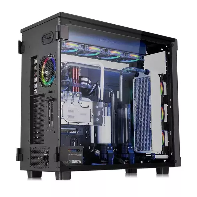 tietokonekotelo Thermaltake View 91 TG RGB Ultra Tower musta