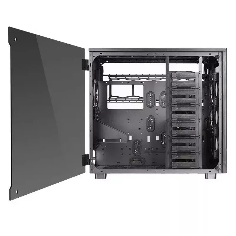 tietokonekotelo Thermaltake View 91 TG RGB Ultra Tower musta