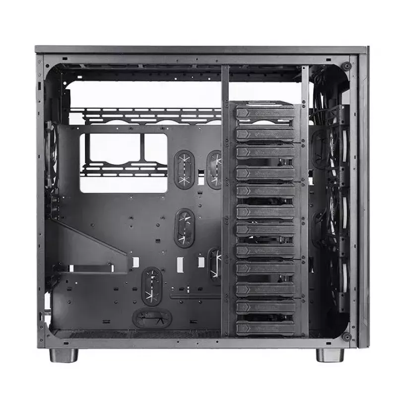 tietokonekotelo Thermaltake View 91 TG RGB Ultra Tower musta