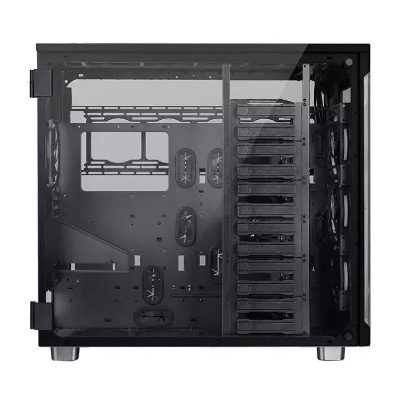 tietokonekotelo Thermaltake View 91 TG RGB Ultra Tower musta