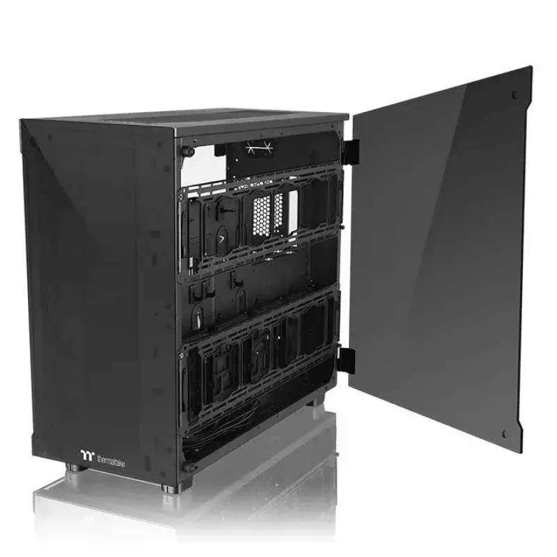 tietokonekotelo Thermaltake View 91 TG RGB Ultra Tower musta