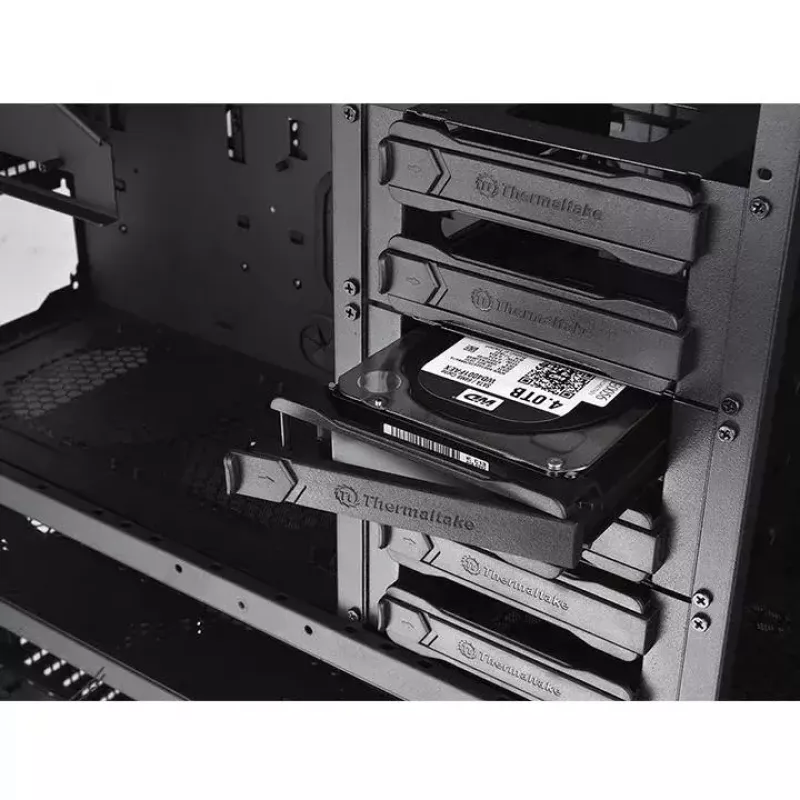 tietokonekotelo Thermaltake View 91 TG RGB Ultra Tower musta