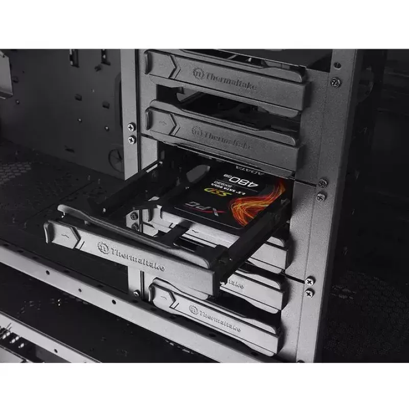 tietokonekotelo Thermaltake View 91 TG RGB Ultra Tower musta