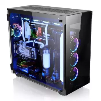 tietokonekotelo Thermaltake View 91 TG RGB Ultra Tower musta
