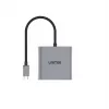 videokaapeli-adapteri UNITEK V1404A 0,15 m USB Type-C 2 x DisplayPort